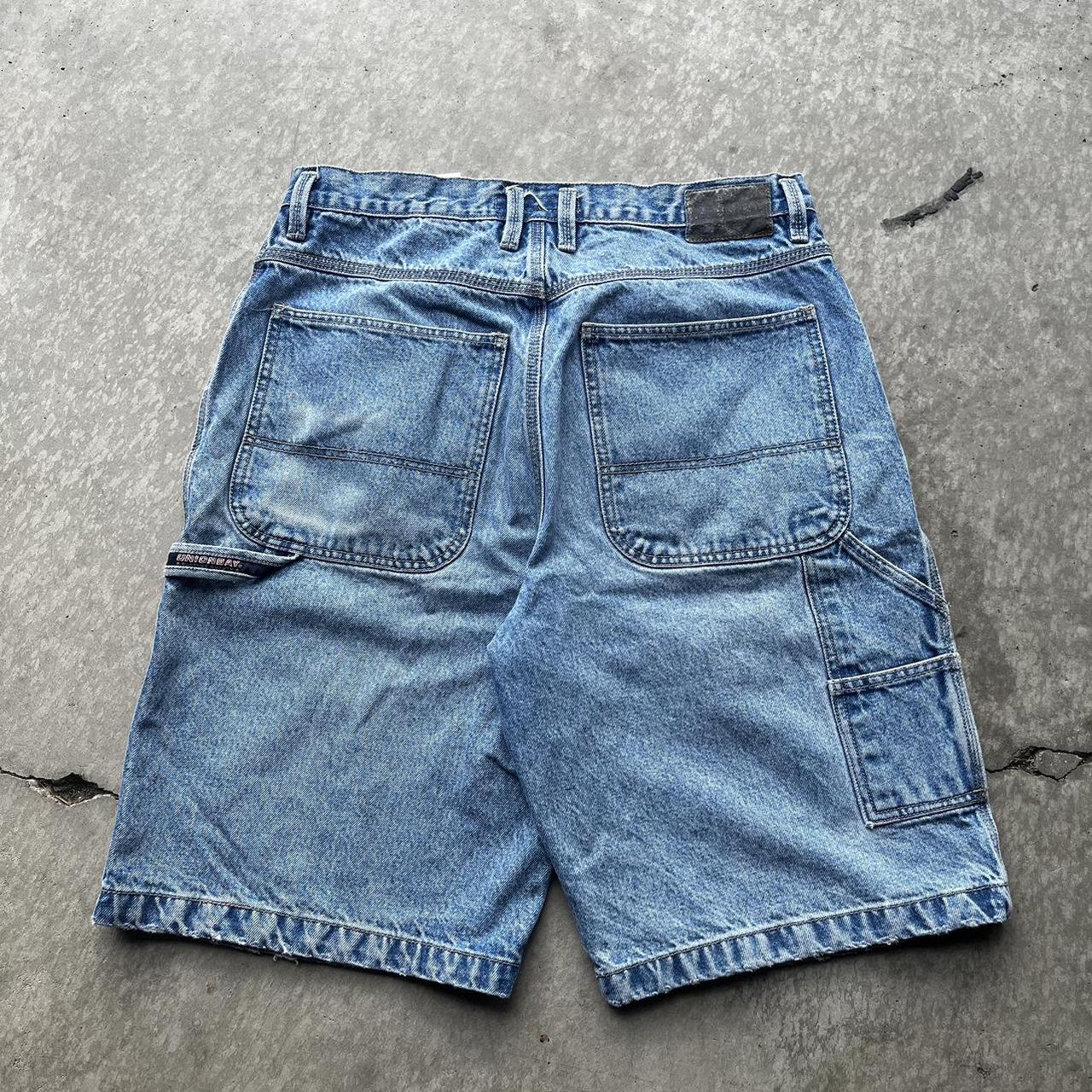 Vintage Y2K Baggy Union Bay Jean Shorts Carpenter... Depop