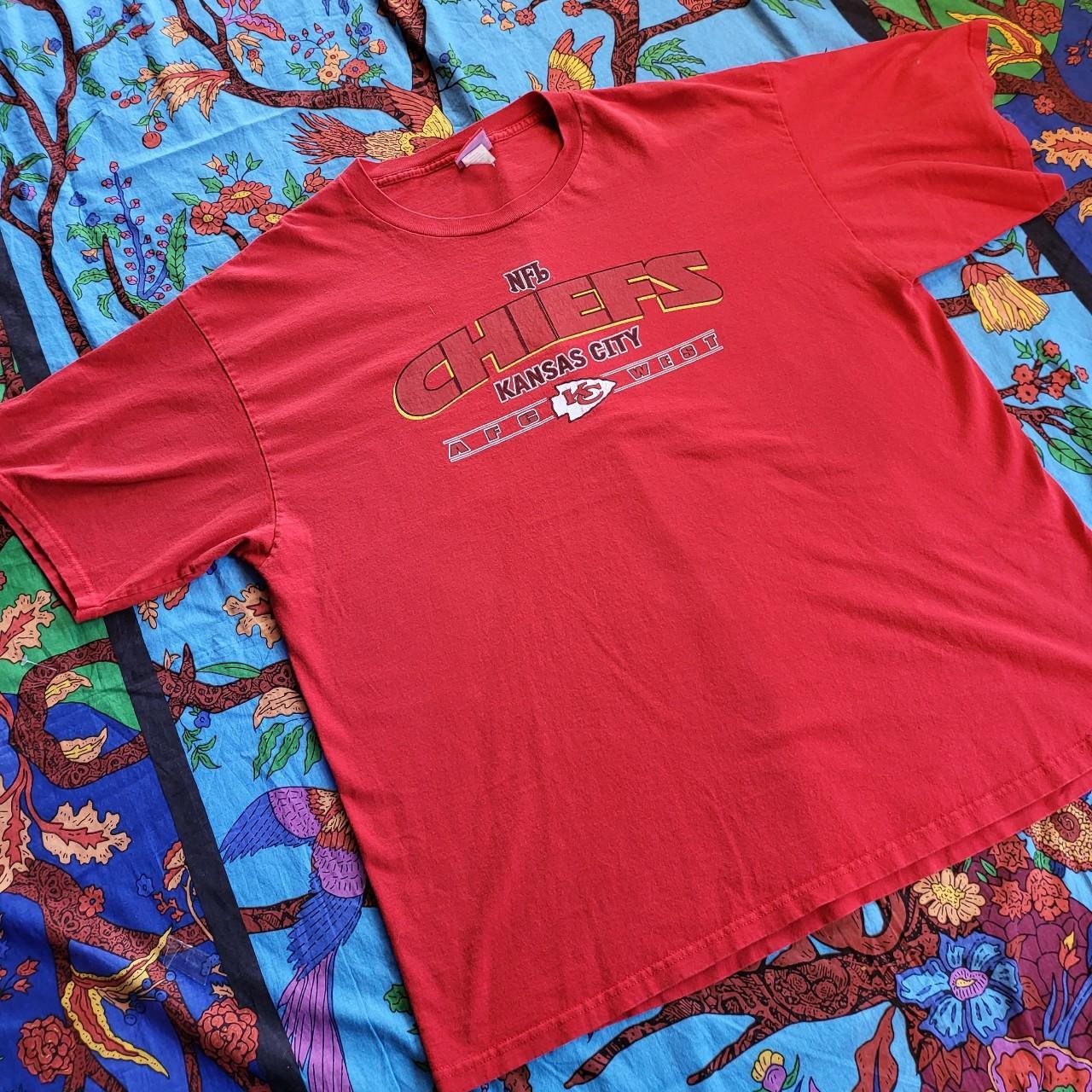 Vintage Chiefs Kansas City Tee sz. XL Grailed - Depop