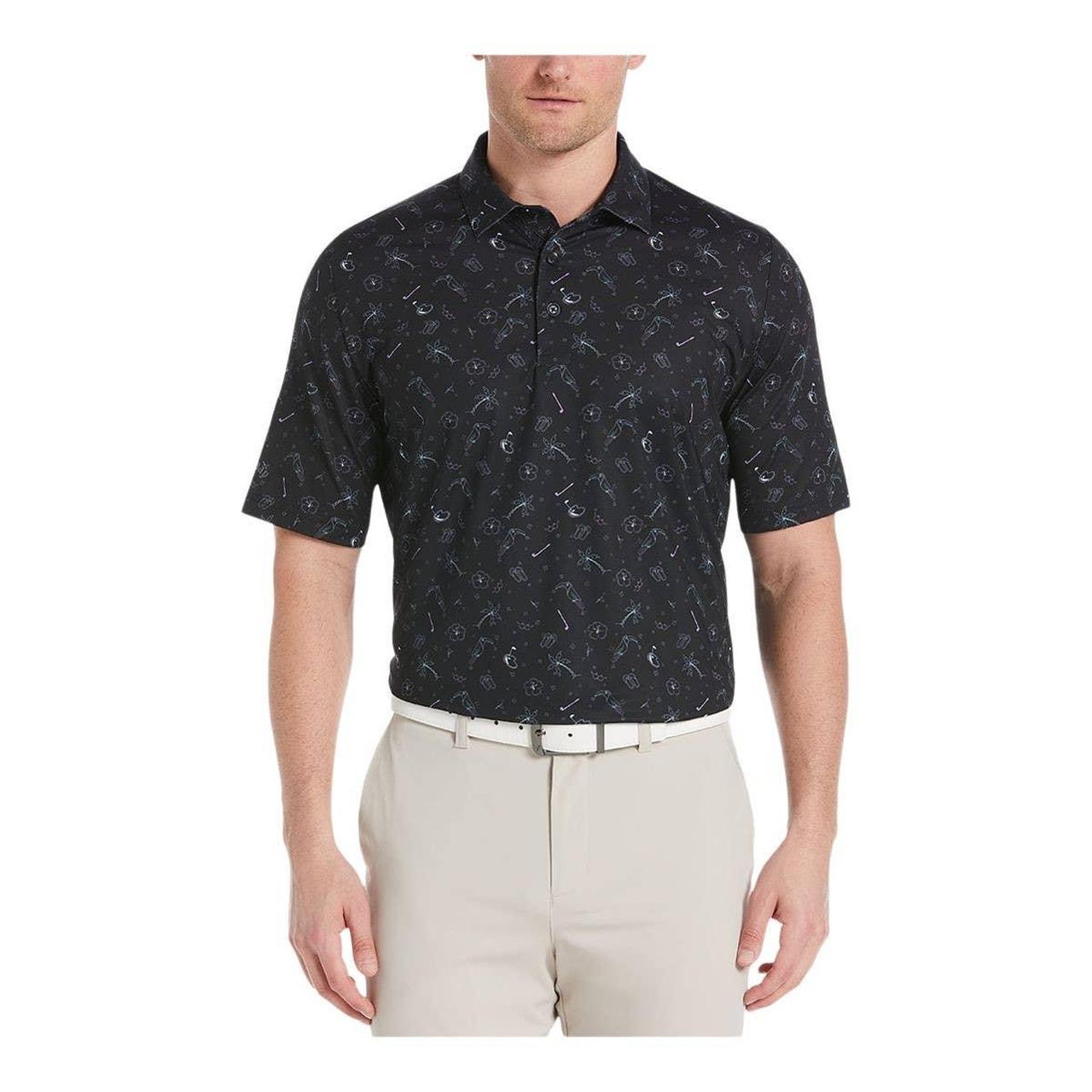 Callaway Men's Golf Icons Casual Printed Polo Shirt... Depop