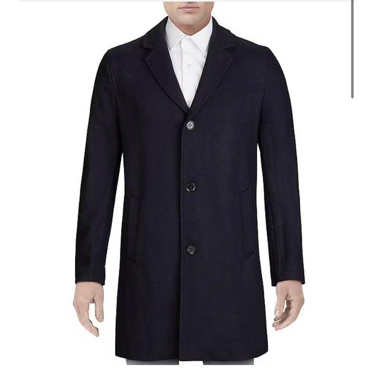 Cole haan melton hot sale wool coat