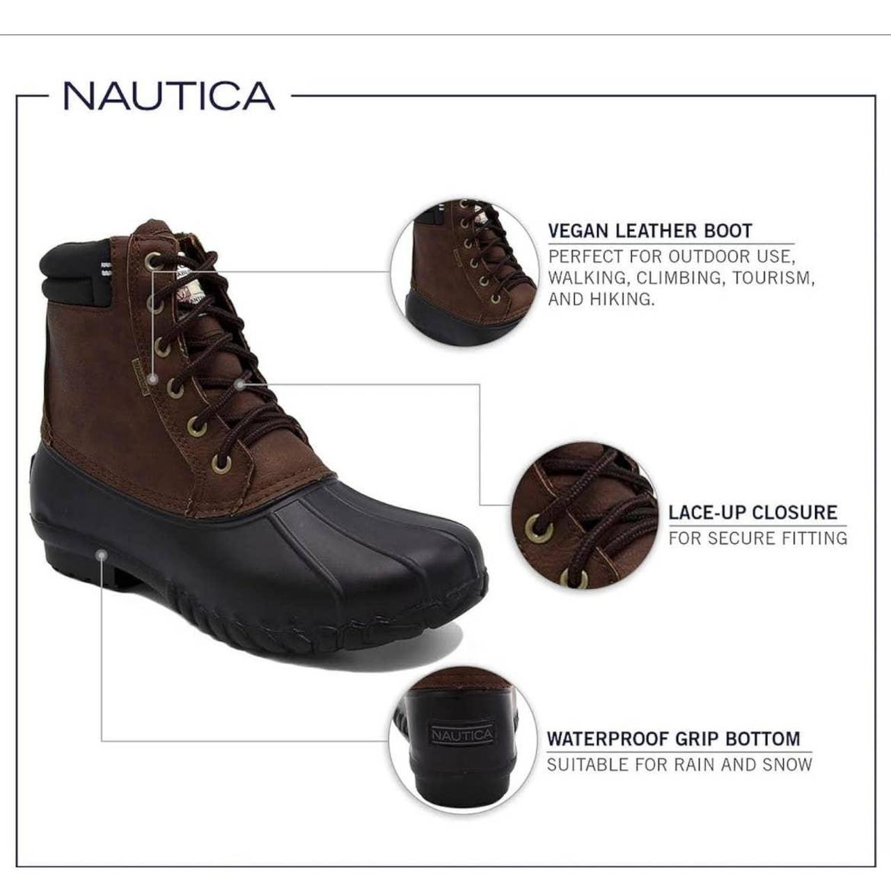 nautica waterproof boots