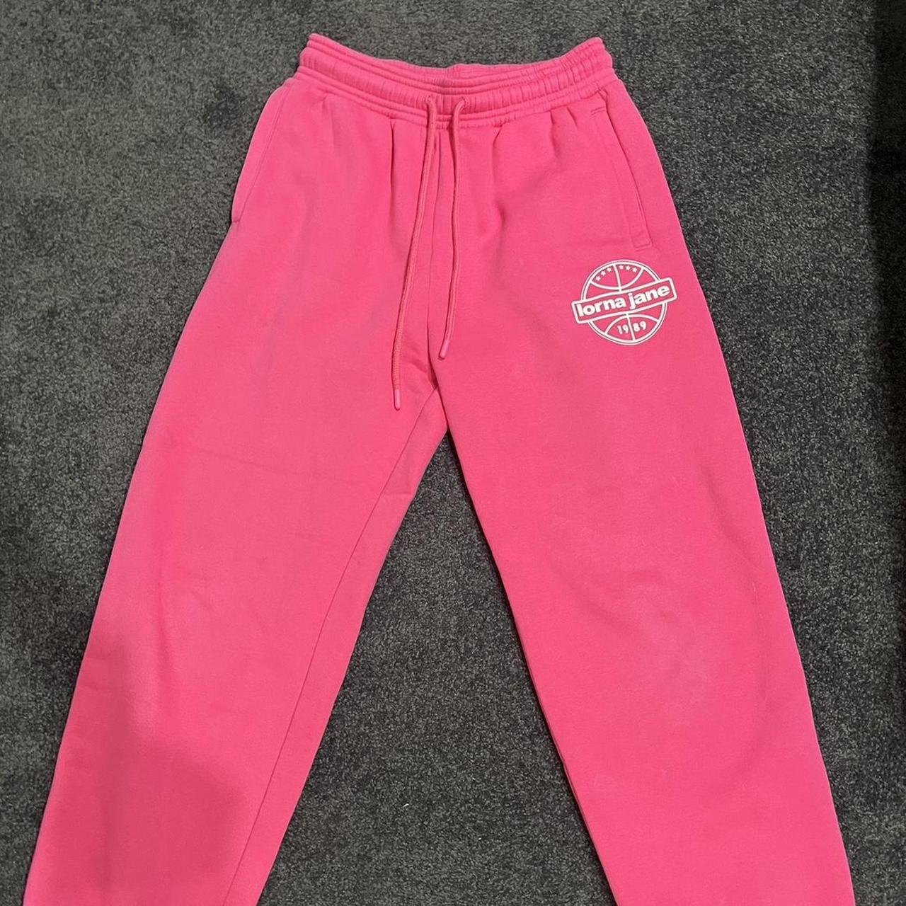Lorna Janes pink Trackies -Size small -Only worn... - Depop