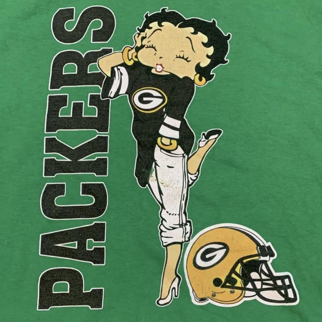 Green Bay Packers Betty Boop Shirt