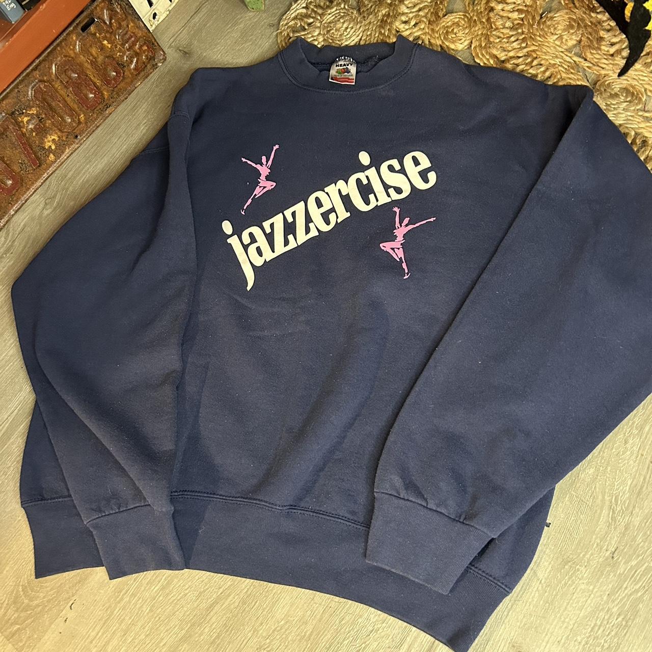 Vintage Jazzercise Shirt XL good condition some - Depop