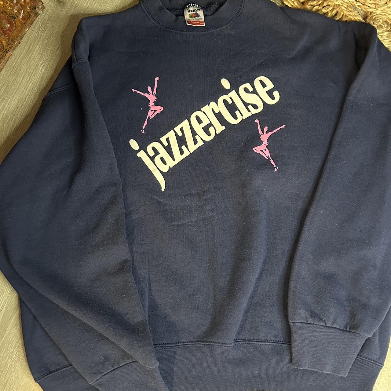 Vintage Jazzercise Shirt XL good condition some - Depop