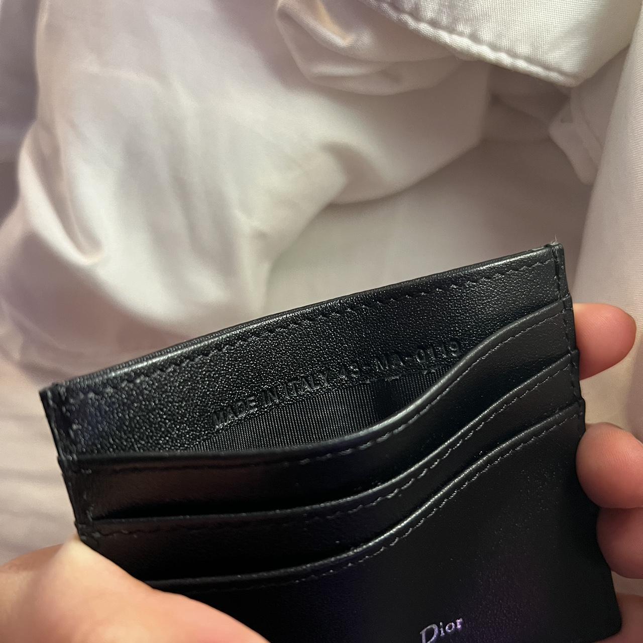 Dior Men's Black and Grey Wallet-purses | Depop