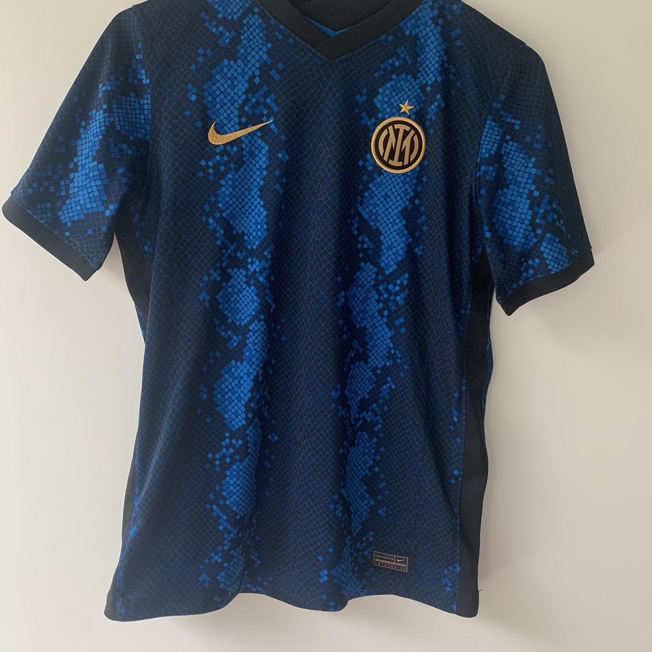 Inter Milan home shirt- 2021-2022 season Authentic... - Depop