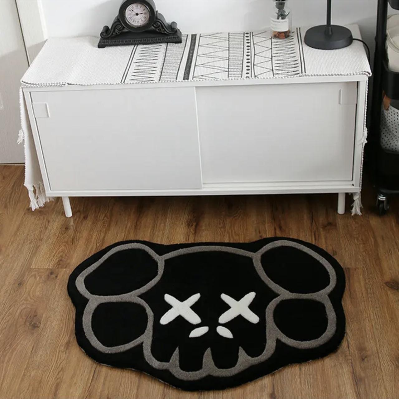 Kaws Signature Rug 💀 🌬️80x57cm Standard Size 🌬️FREE... - Depop