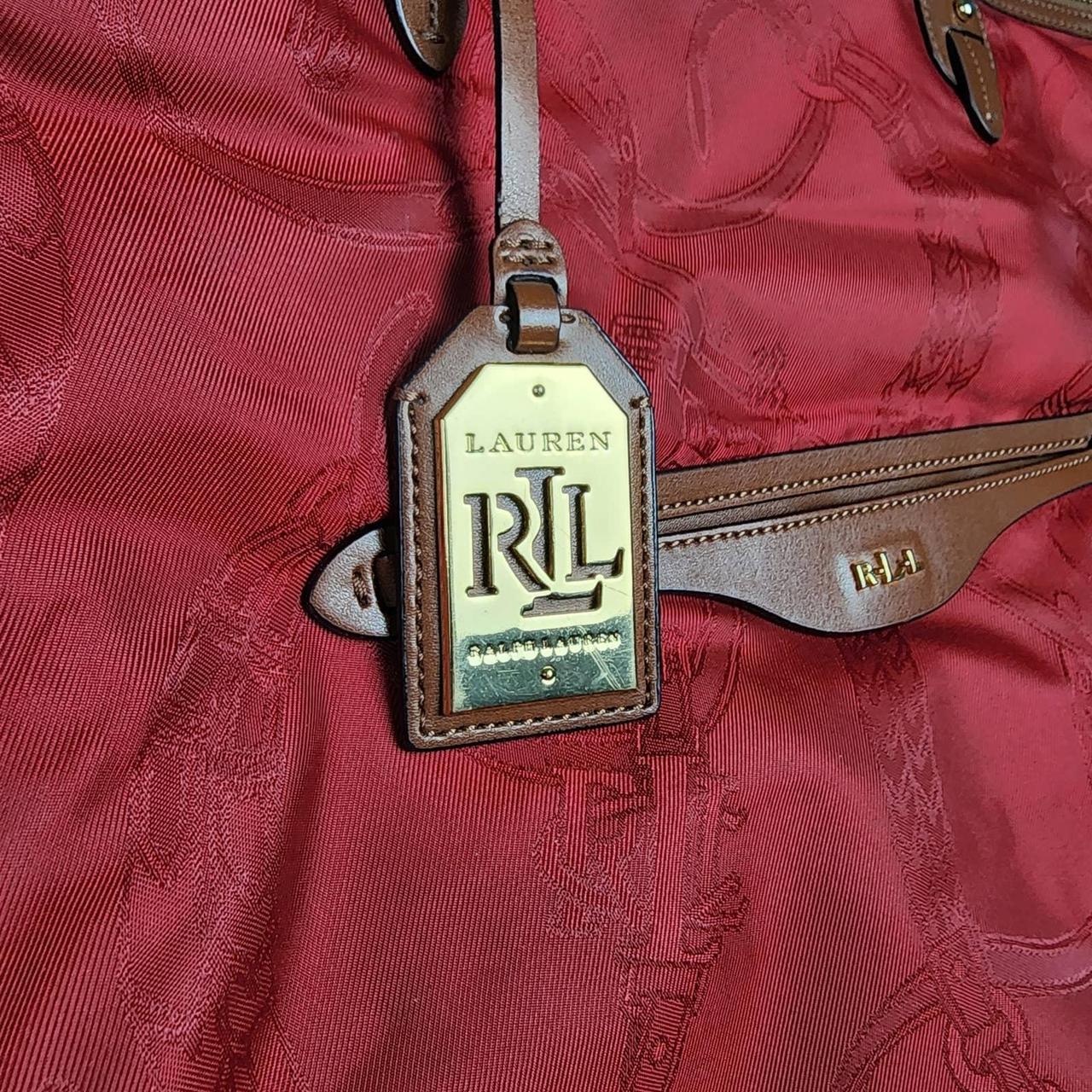 Ralph Lauren bag. vintage gold silver metallic - Depop