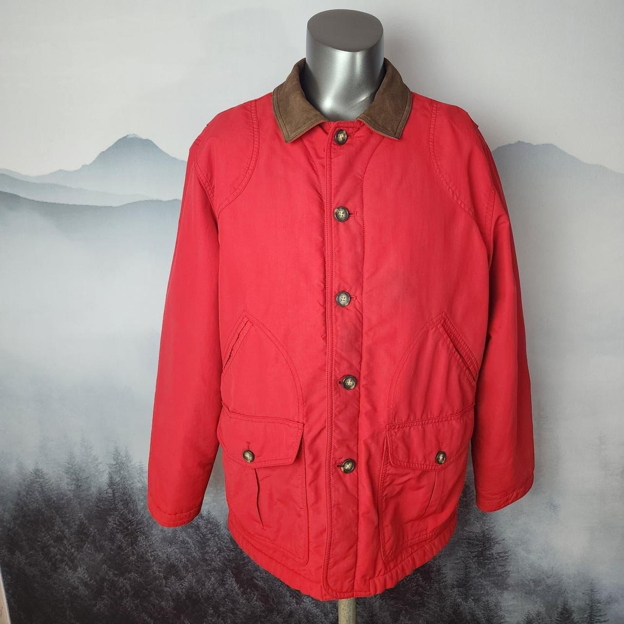 Lands end quilted barn on sale jacket