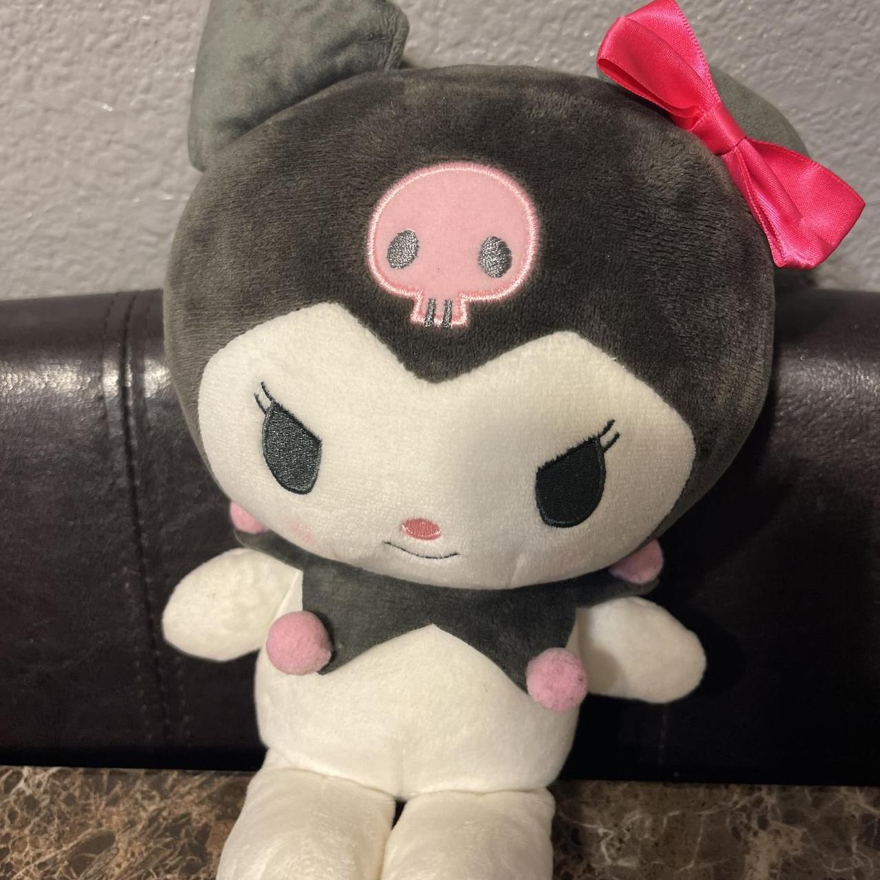 Hello kitty kuromi plush In good shape Medium... - Depop