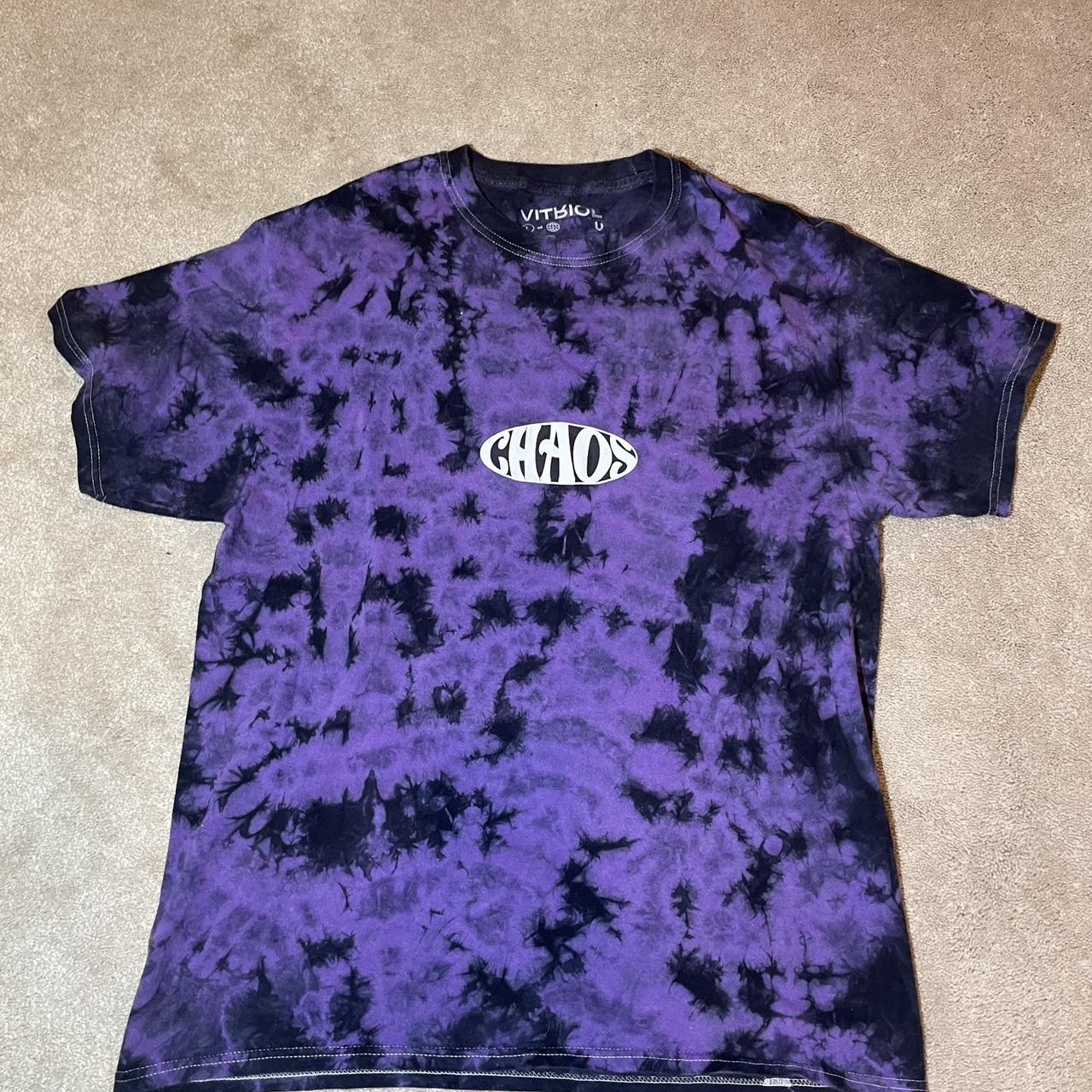 Crazy AOP chaos Tee shirt Perfect condition size... - Depop