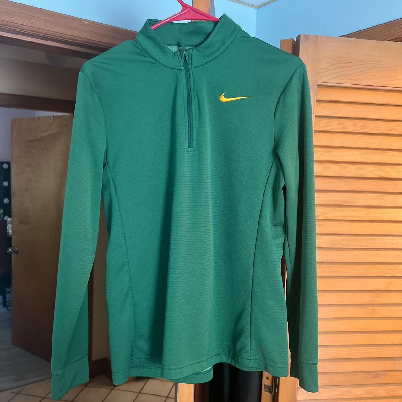 Green Nike Fleece Dri Fit