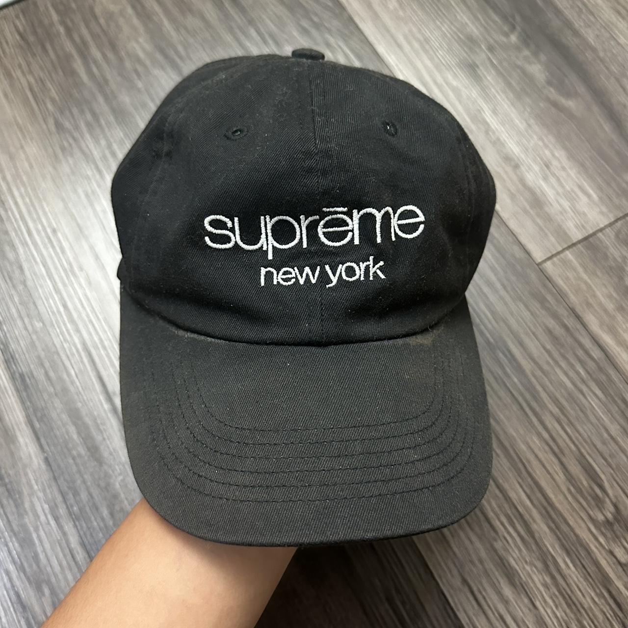 SUPREME HAT Supreme New York corduroy cap red, some - Depop