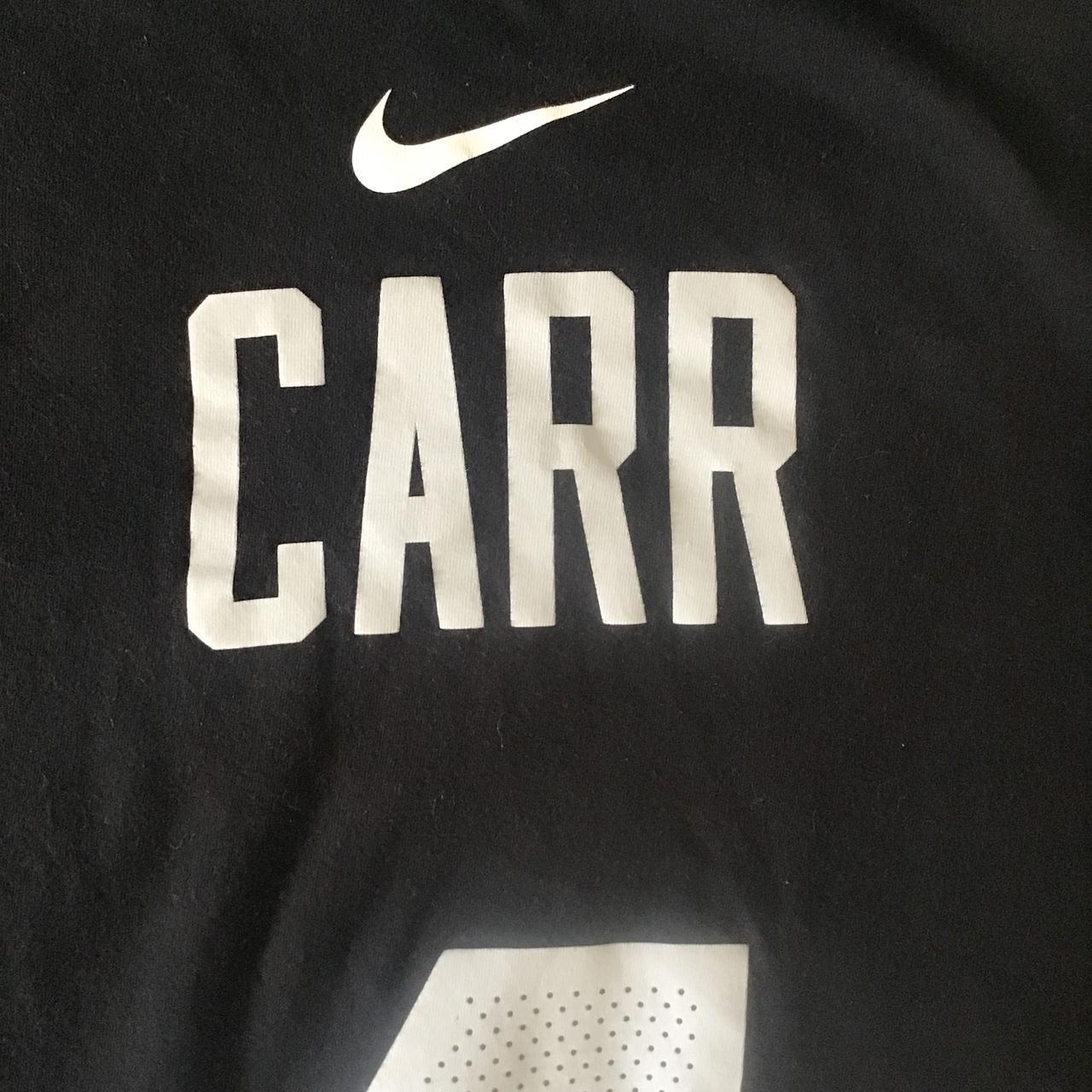 Derek Carr Las Vegas Raiders Nike Black Jersey