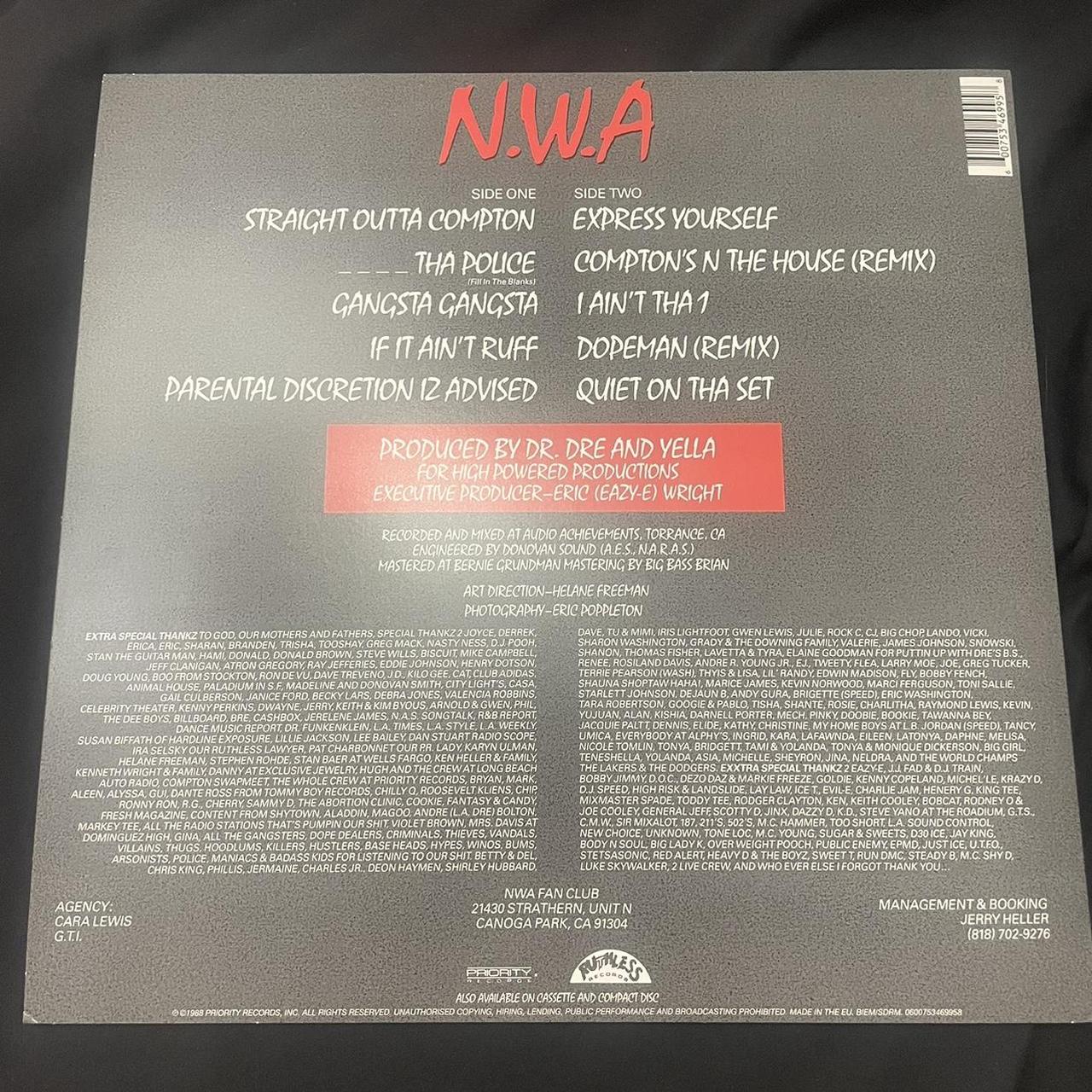 nwa vinyl #nwa #vinyl #music - Depop