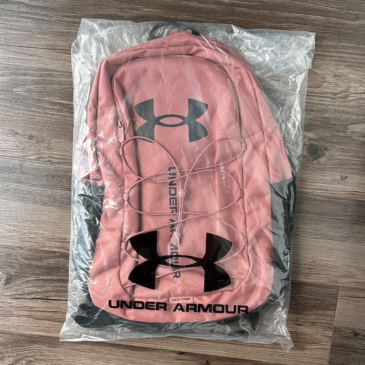 Under Armor dark pink Backpack BRAND NEW Super. Depop