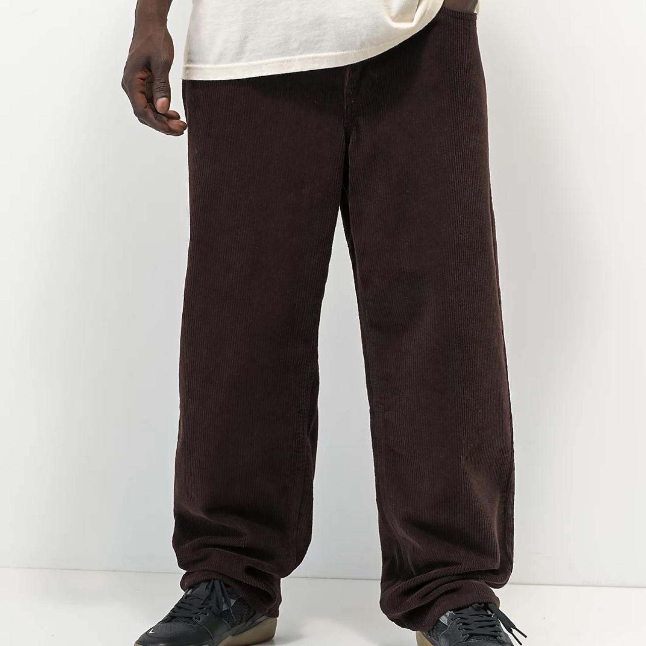 Empyre Skate Java Corduroy Pants Size 30 9/10 Brown... - Depop