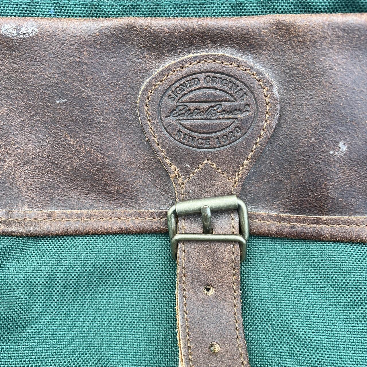 Vintage Eddie Bauer Backpack - Canvas and | Depop