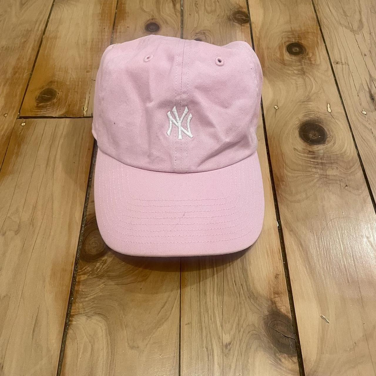 NY Yankees pink hat worn once - Depop