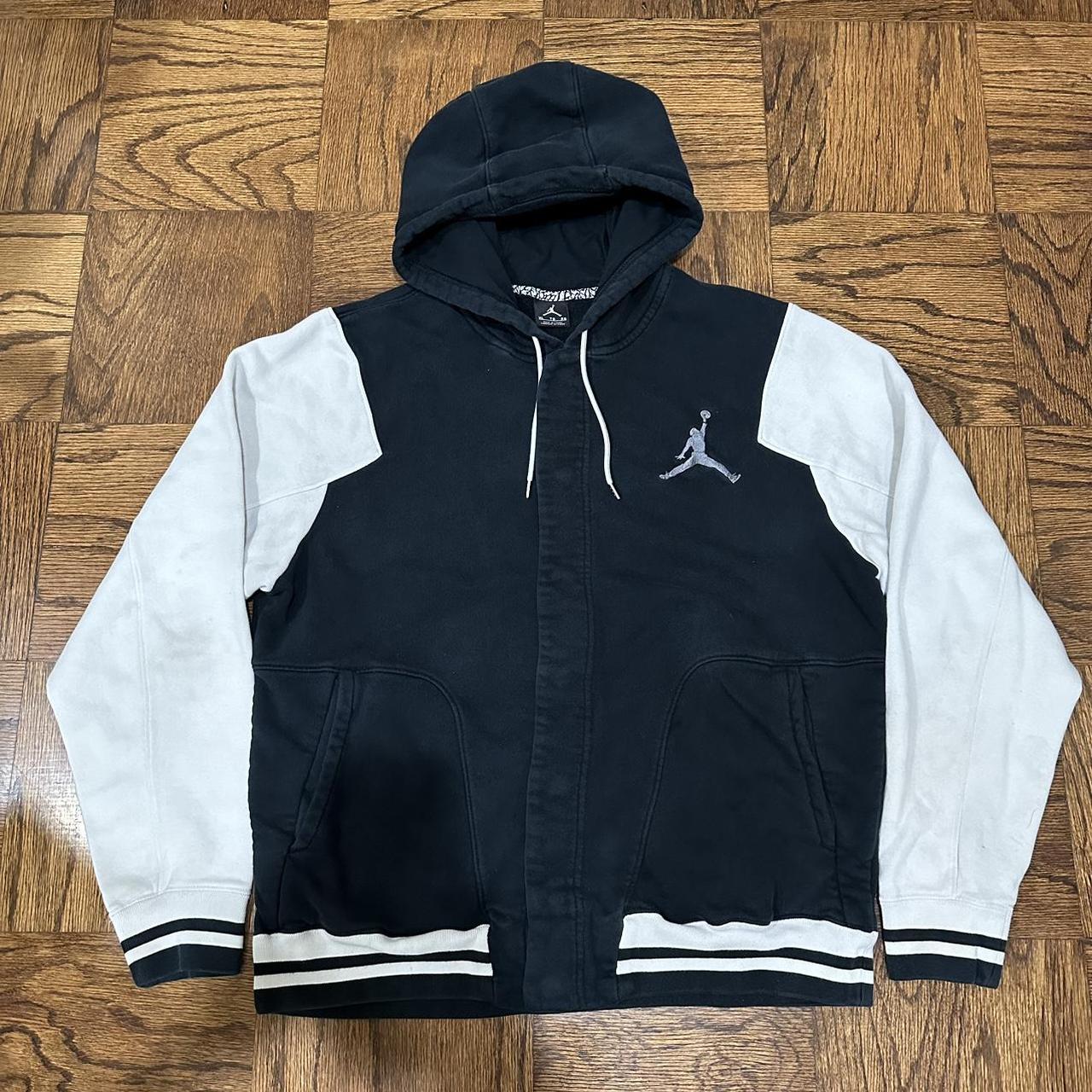 Jordan varsity jacket outlet hoodie