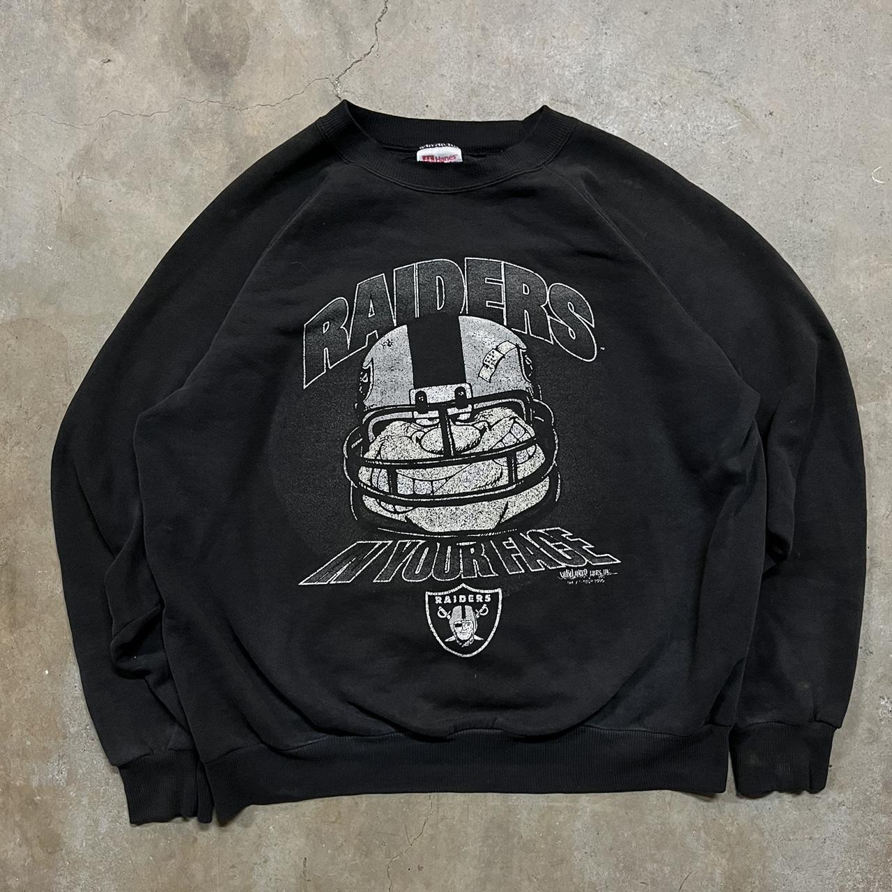 Vintage 1996 Oakland Raiders Tee Size: - Depop