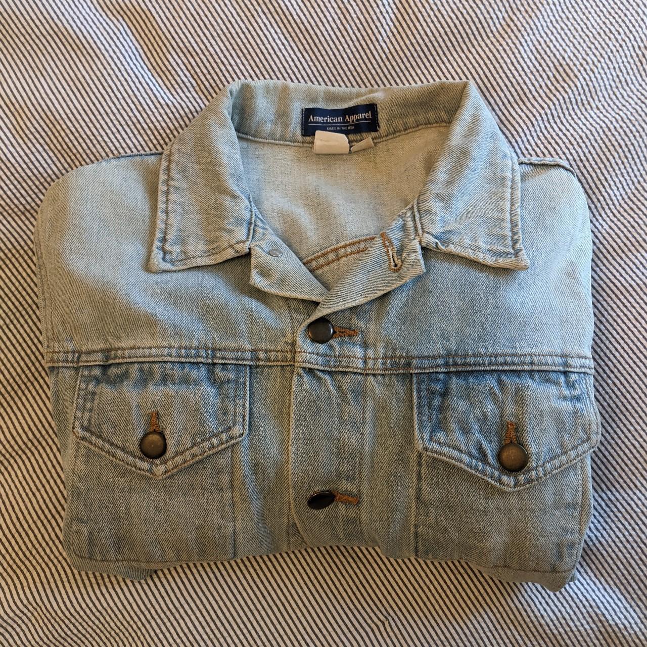 American Apparel Denim Jacket, Made in USA,