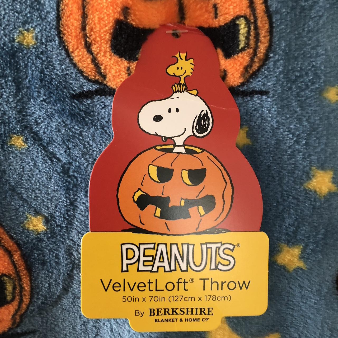 Peanuts halloween blanket hot sale