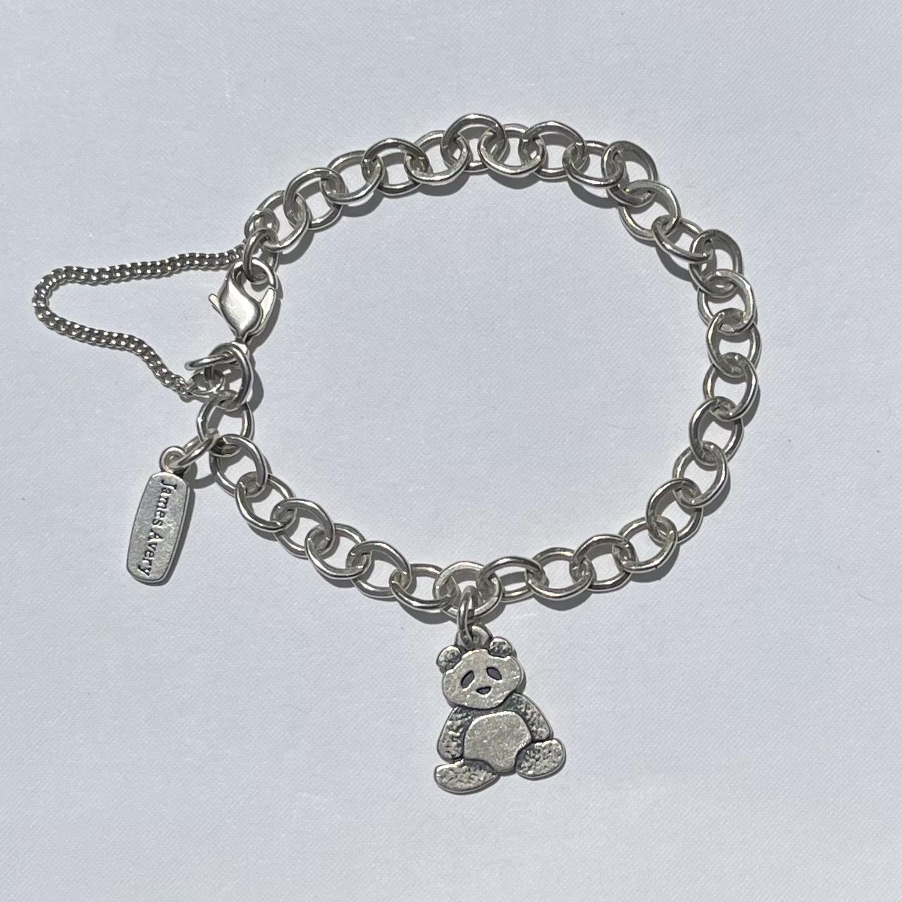 James Avery Link Charm Bracelet is sterling... Depop
