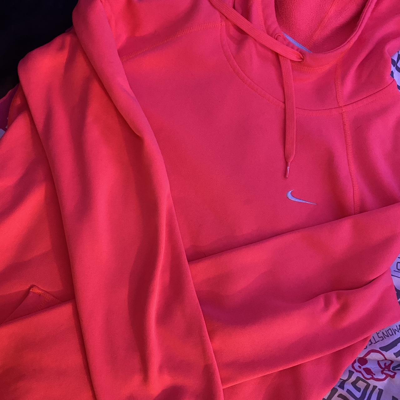 Tangerine Pullover Hoodie Womens Size Medium Neon - Depop