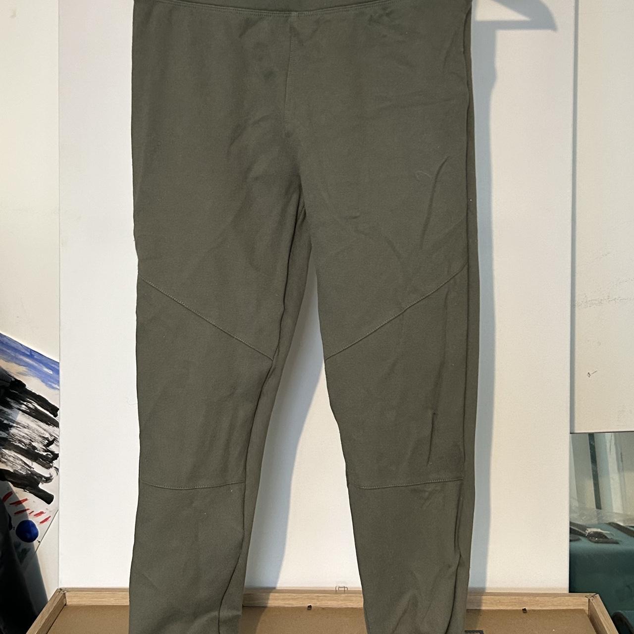 Target Khaki and green exercise joggers. Depop