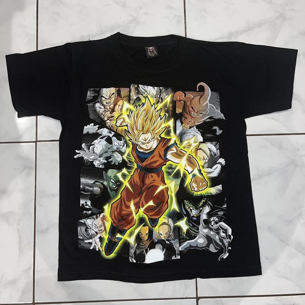 Vintage bootleg dragon ball z shirt - Depop