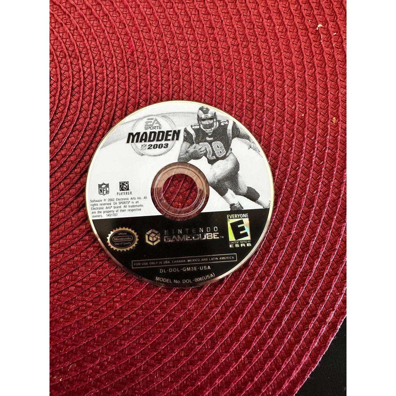 Madden NFL 2003 Nintendo GameCube