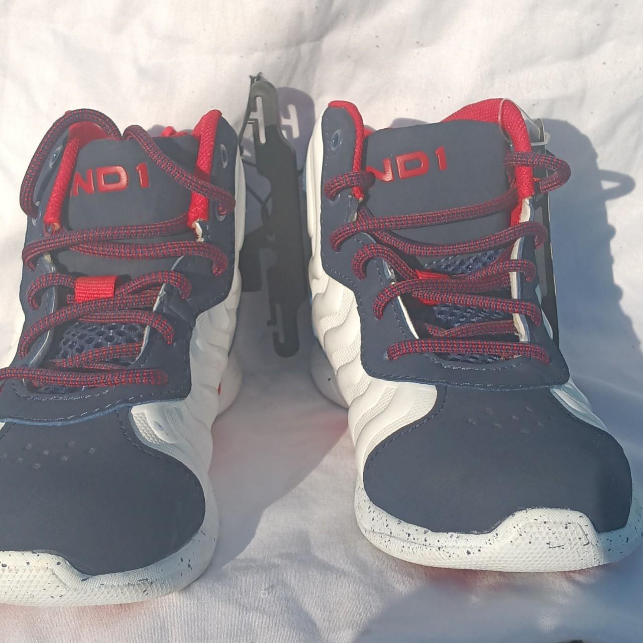 and1 shoes red and white