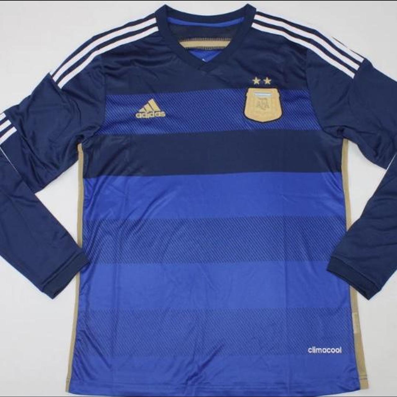 Argentina Away Purple Soccer Jersey Player Version - Depop