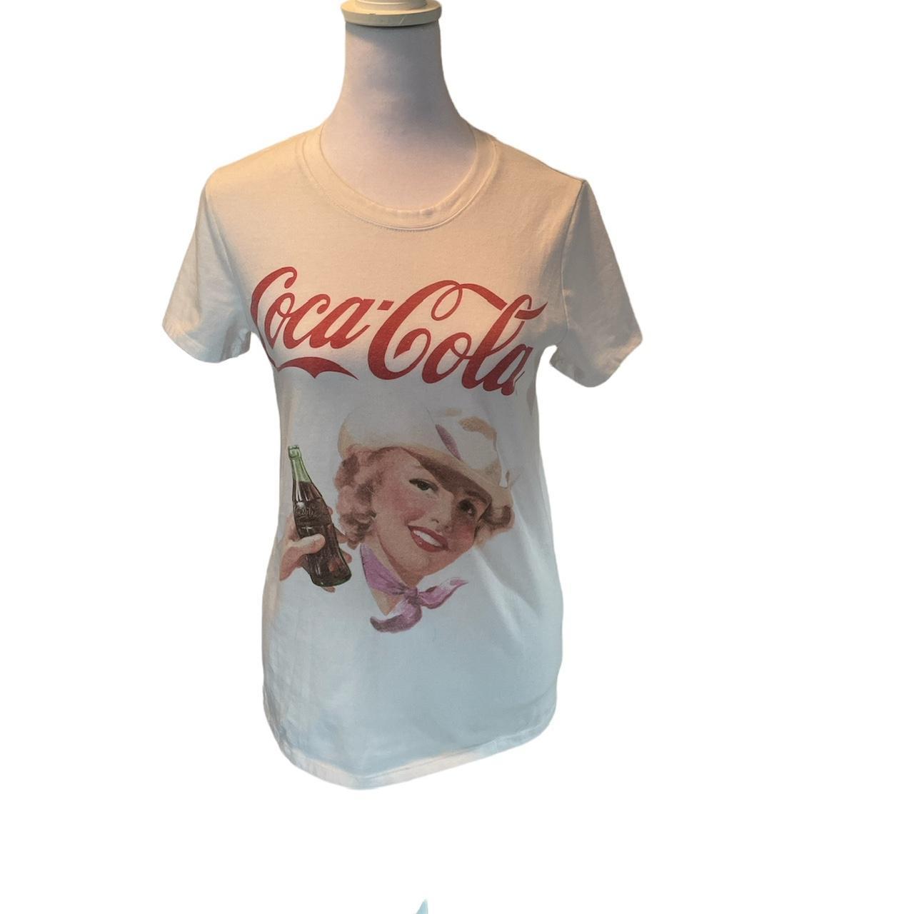 Lucky Brand Coca Cola graphic t shirt women round - Depop