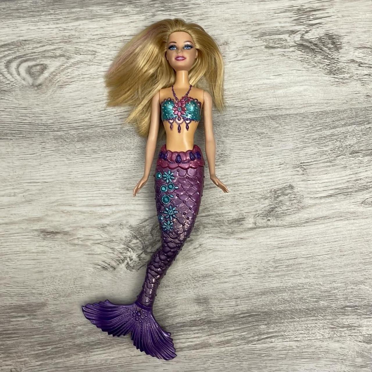 Barbie in a mermaid tale doll sale purple changes color NRFB