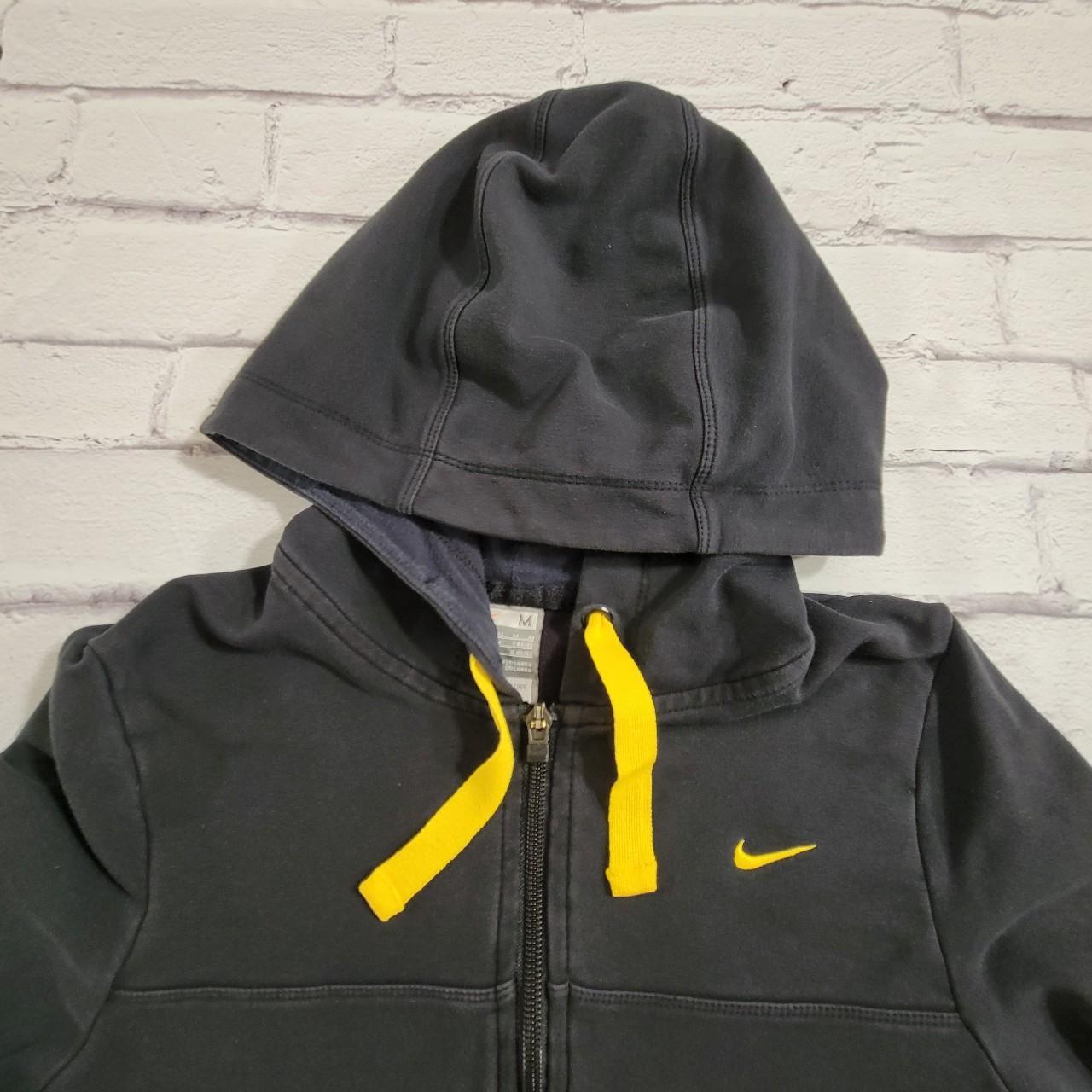 Yellow black nike online hoodie