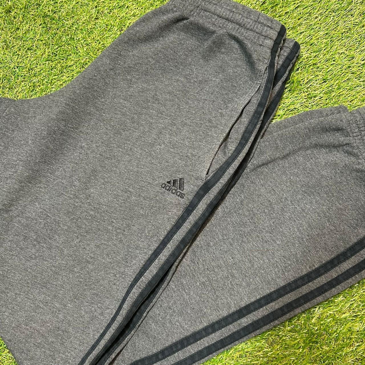 MENS GREY ADIDAS SWEATPANTS Size Medium Good... Depop