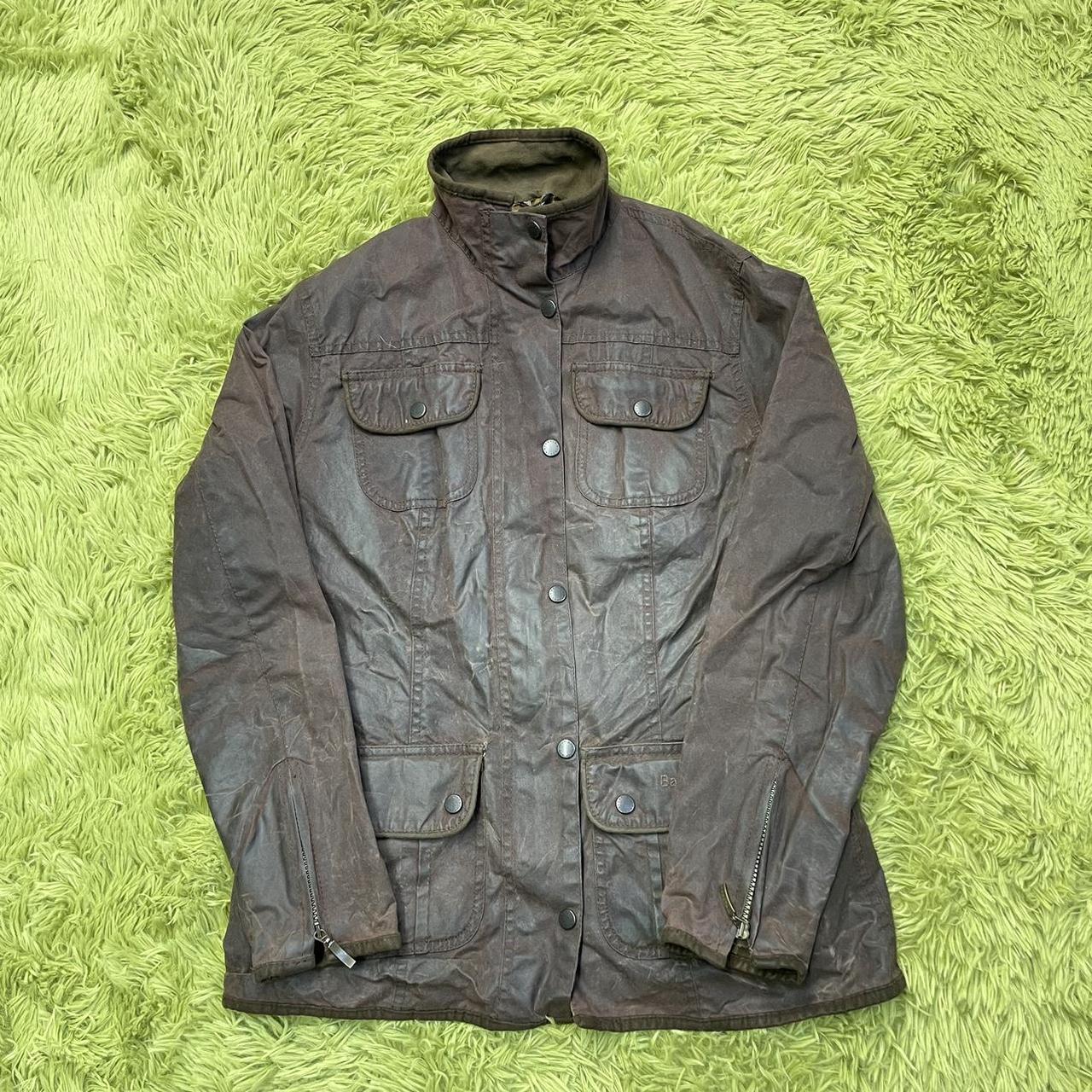 barbour wax coat womens