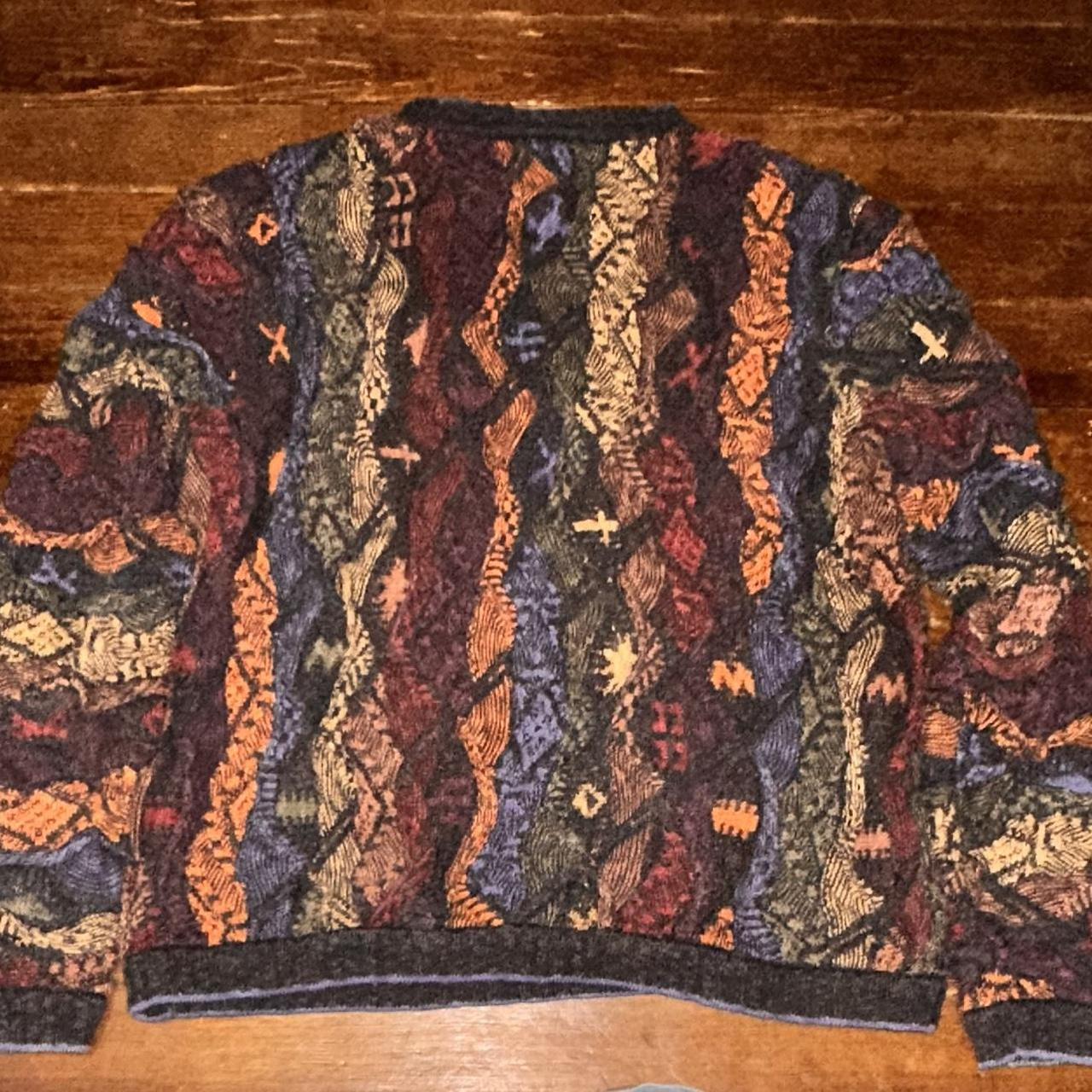 Coogi Men's Sweater - Multi - L – RARE Authentic … - image 2