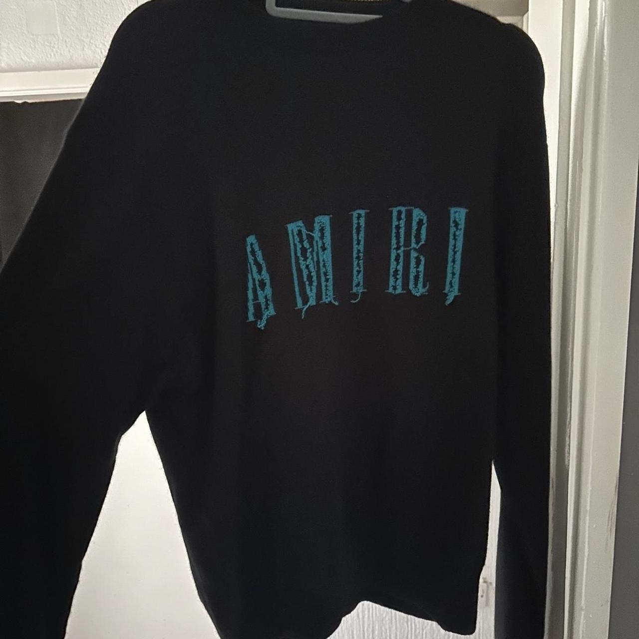 Amiri knit jumper Amir cut out knit jumper paid... - Depop