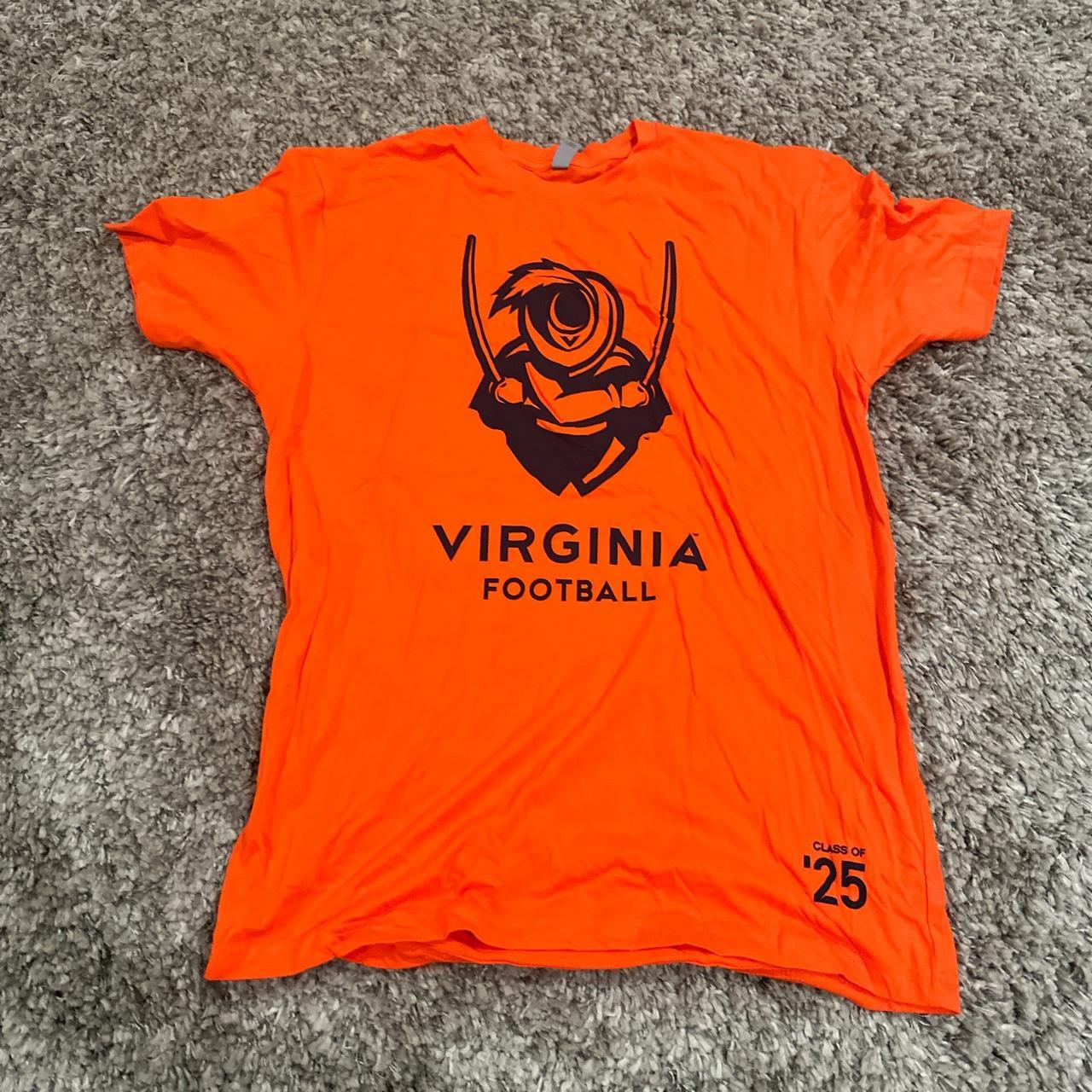 Virginia football class of 25 shirt - Depop image.