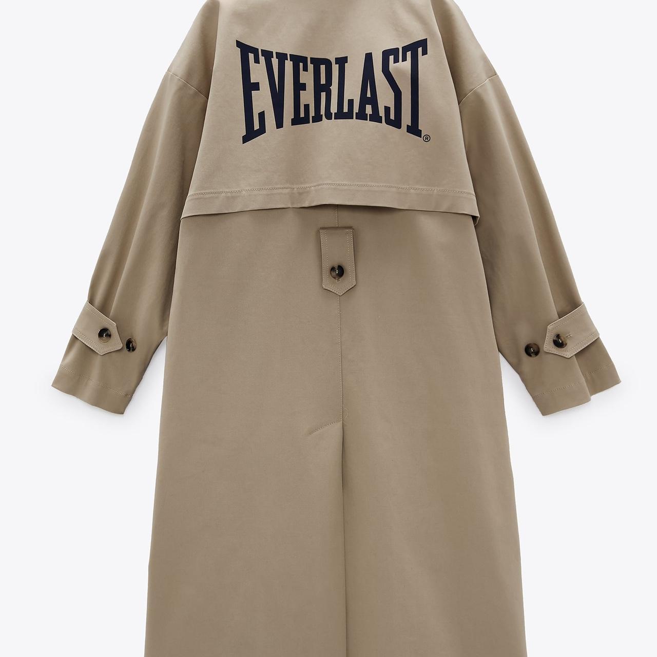 zara trench coat everlast