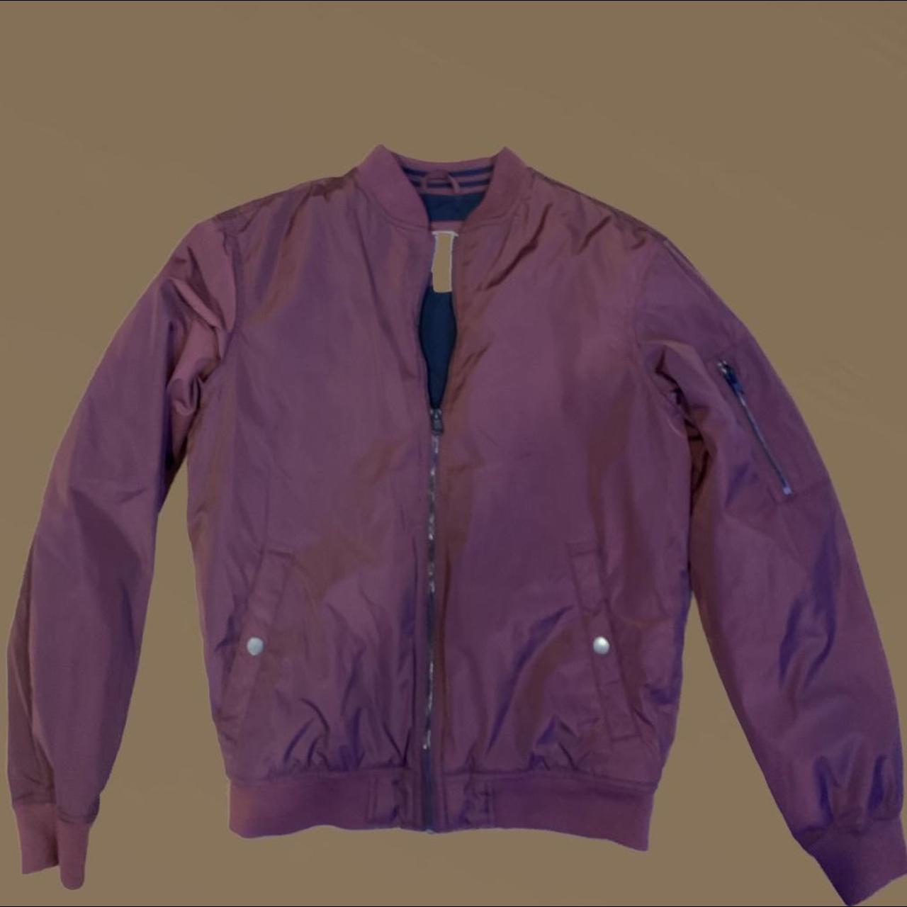 Old navy shop burgundy bomber jacket