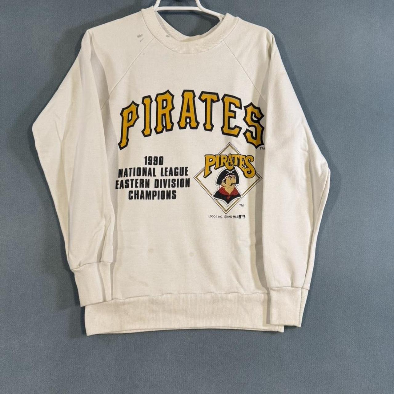 Logo 7 Men's Sweatshirt - White/Multi - M – Vinta… - image 1