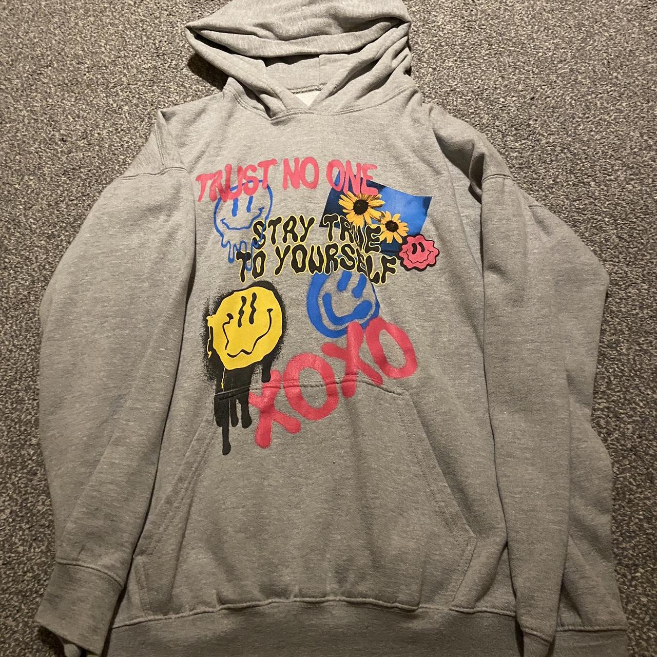 I saw it outlet first grey hoodie