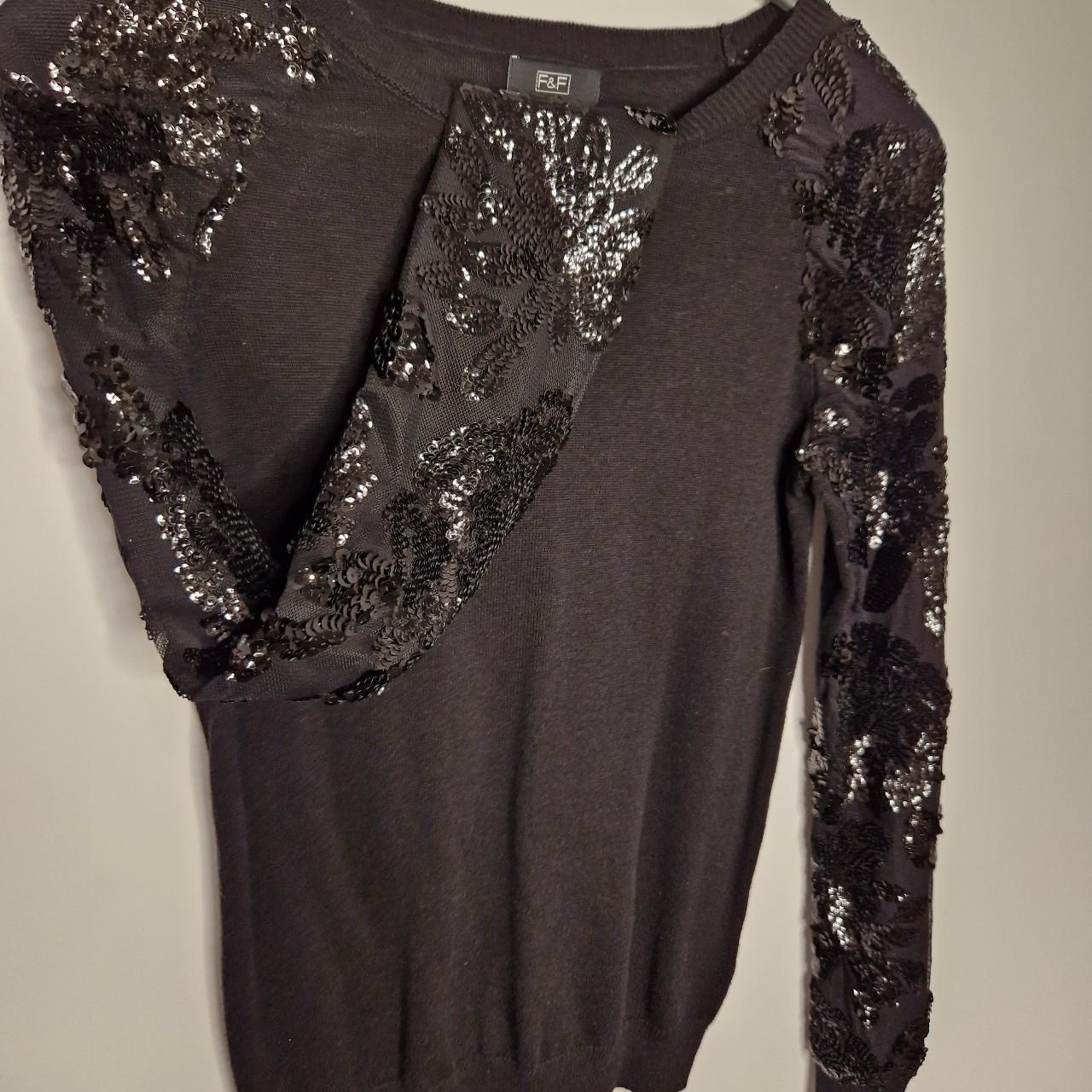 F&f sequin clearance jumper