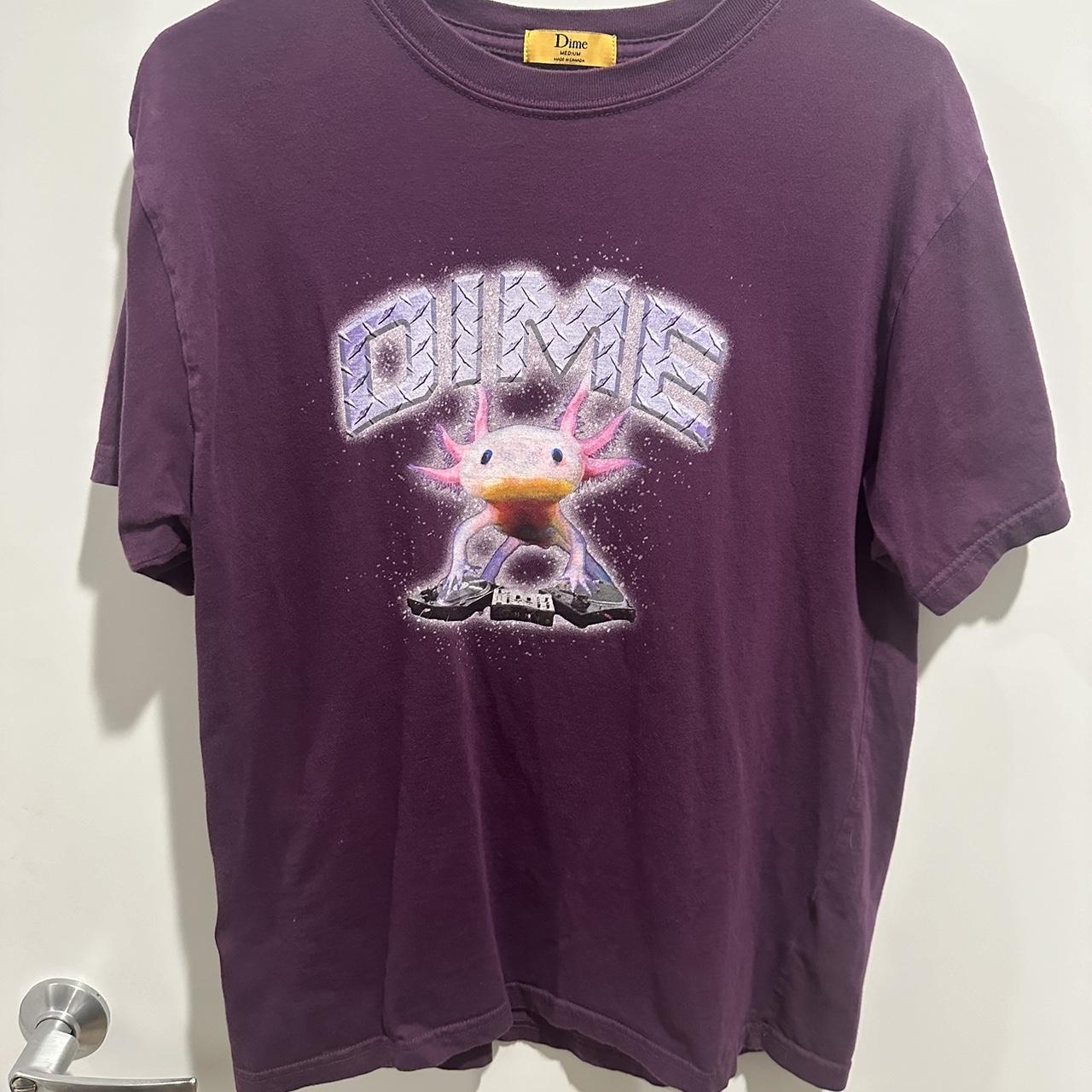 【Dime】Axolotl T-Shirt Dime MTL Axolotl/Berghain T-shirt Dope graphic , no | Depop