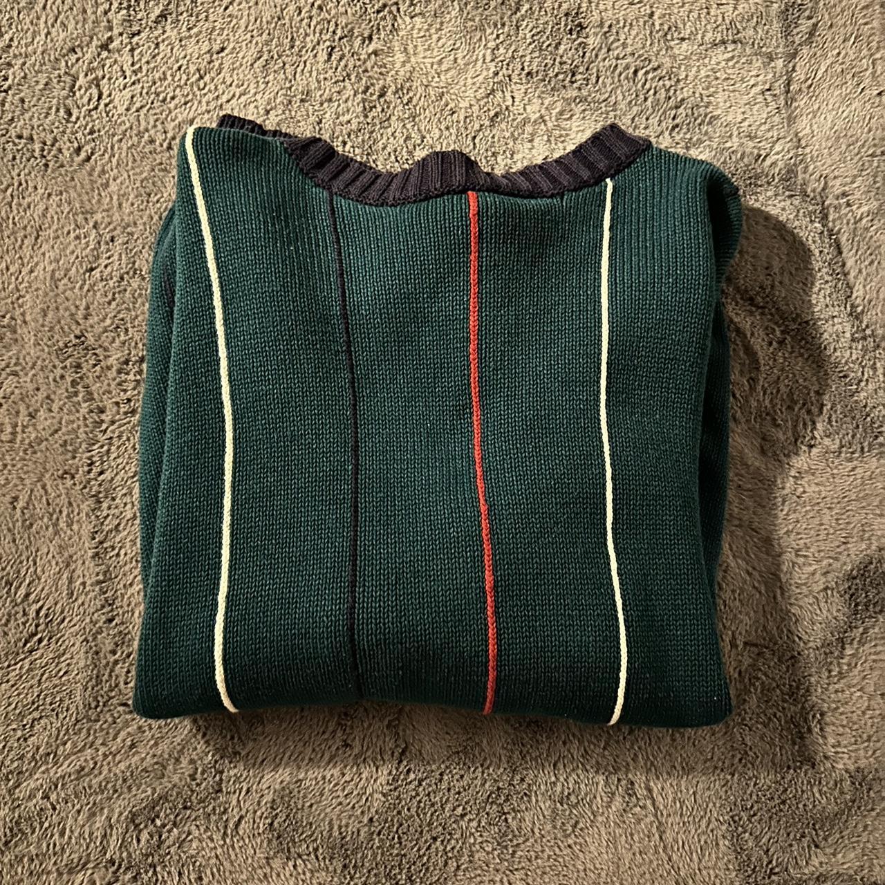 vintage knitted sweater -worn twice -very comfy and... - Depop